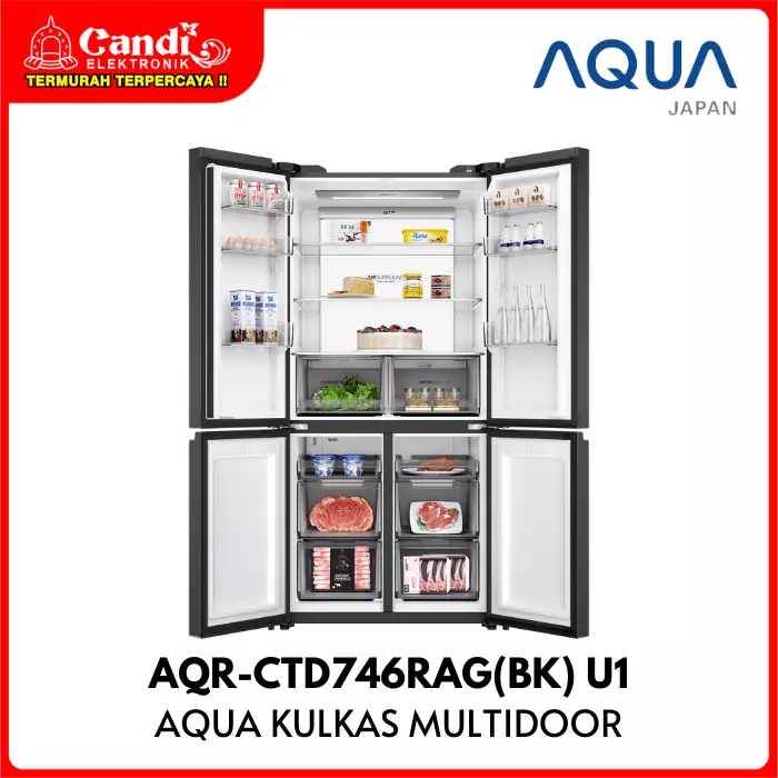 KULKAS MULTI DOOR AQUA